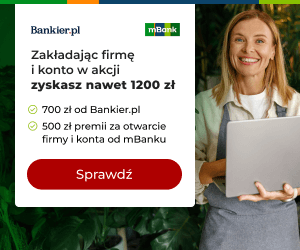 Zgarnij Premię z kontem firmowym mBanku