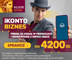 Konto firmowe Alior Bank z premią