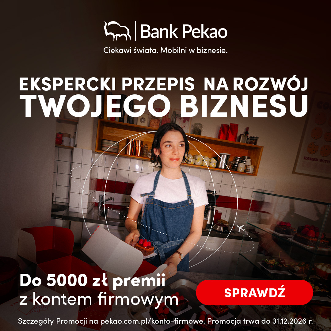 Konto Biznes z Żubrem od Banku Pekao SA