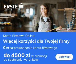 Konto Firmowe Online od Erste Bank Polska
